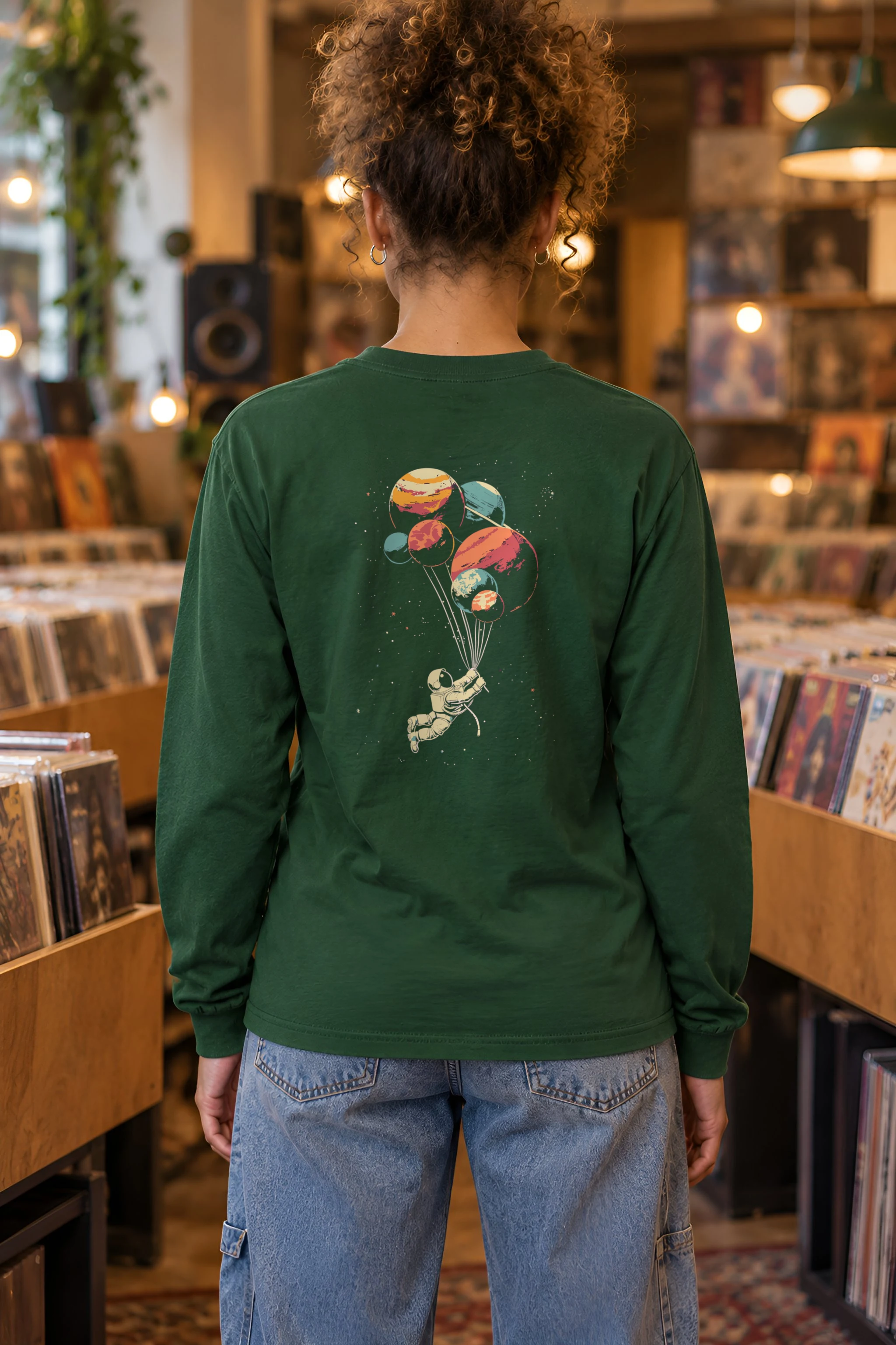 "Orbital Daydream" Unisex Longsleeve T-shirt