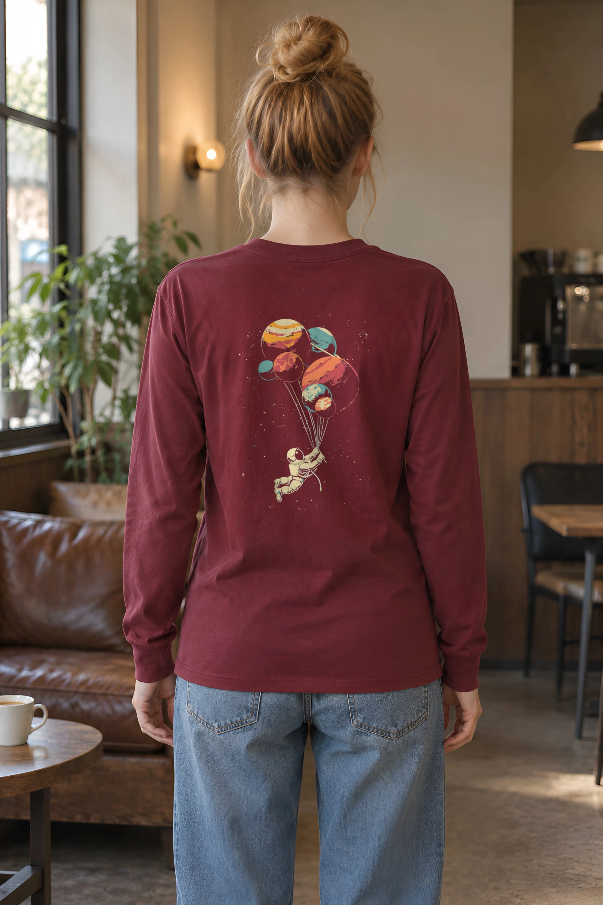 "Orbital Daydream" Unisex Longsleeve T-shirt