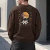 "Orbital Dreamer" Heavy Blend Unisex Crewneck Sweatshirt | Gildan 18000