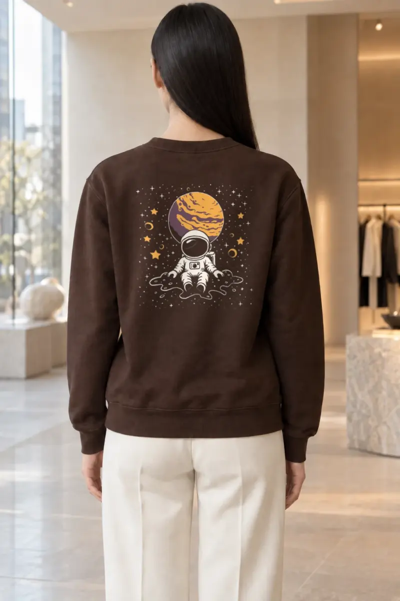 "Orbital Dreamer" Heavy Blend Unisex Crewneck Sweatshirt | Gildan 18000