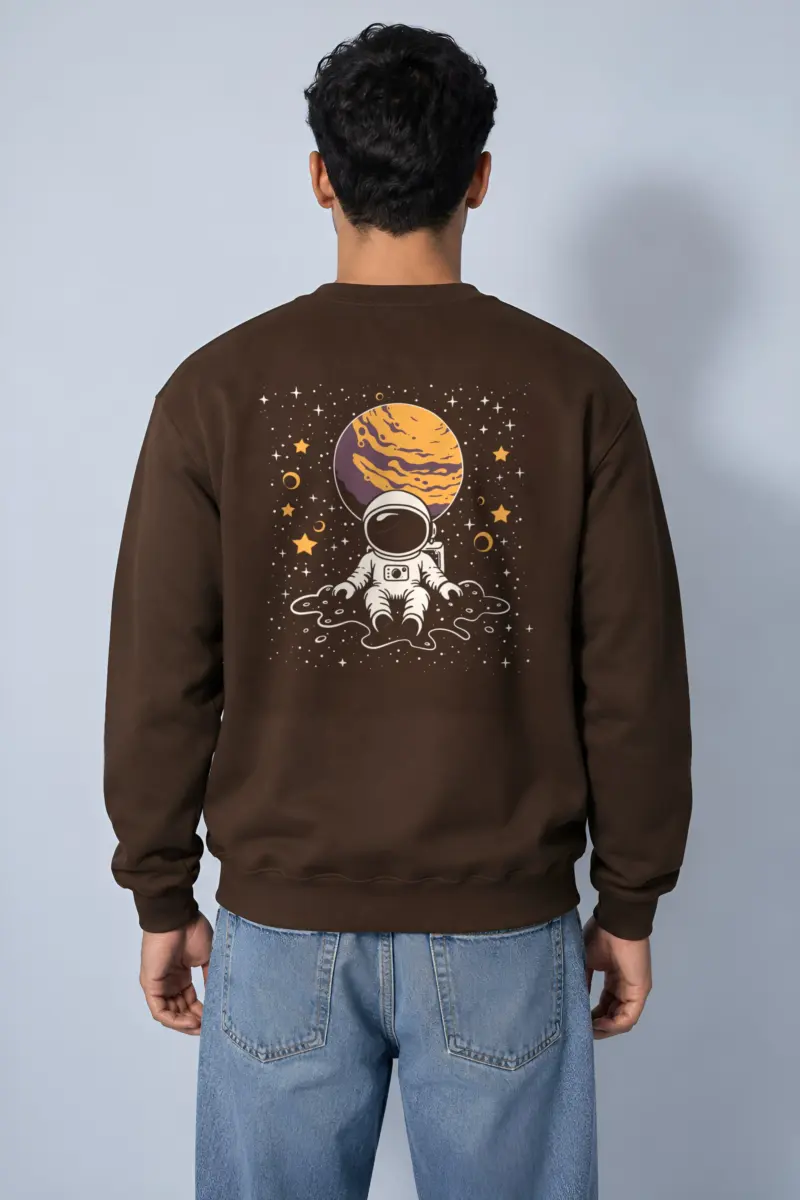 "Orbital Dreamer" Heavy Blend Unisex Crewneck Sweatshirt