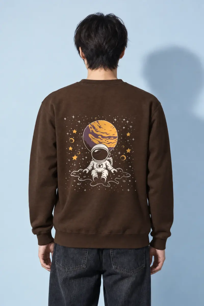 "Orbital Dreamer" Heavy Blend Unisex Crewneck Sweatshirt