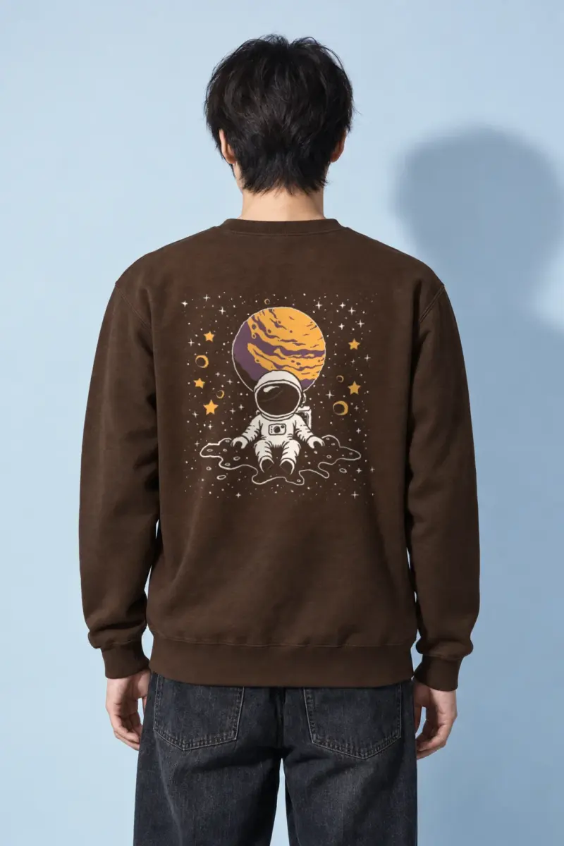"Orbital Dreamer" Heavy Blend Unisex Crewneck Sweatshirt