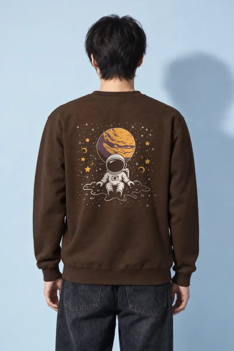 "Orbital Dreamer" Heavy Blend Unisex Crewneck Sweatshirt