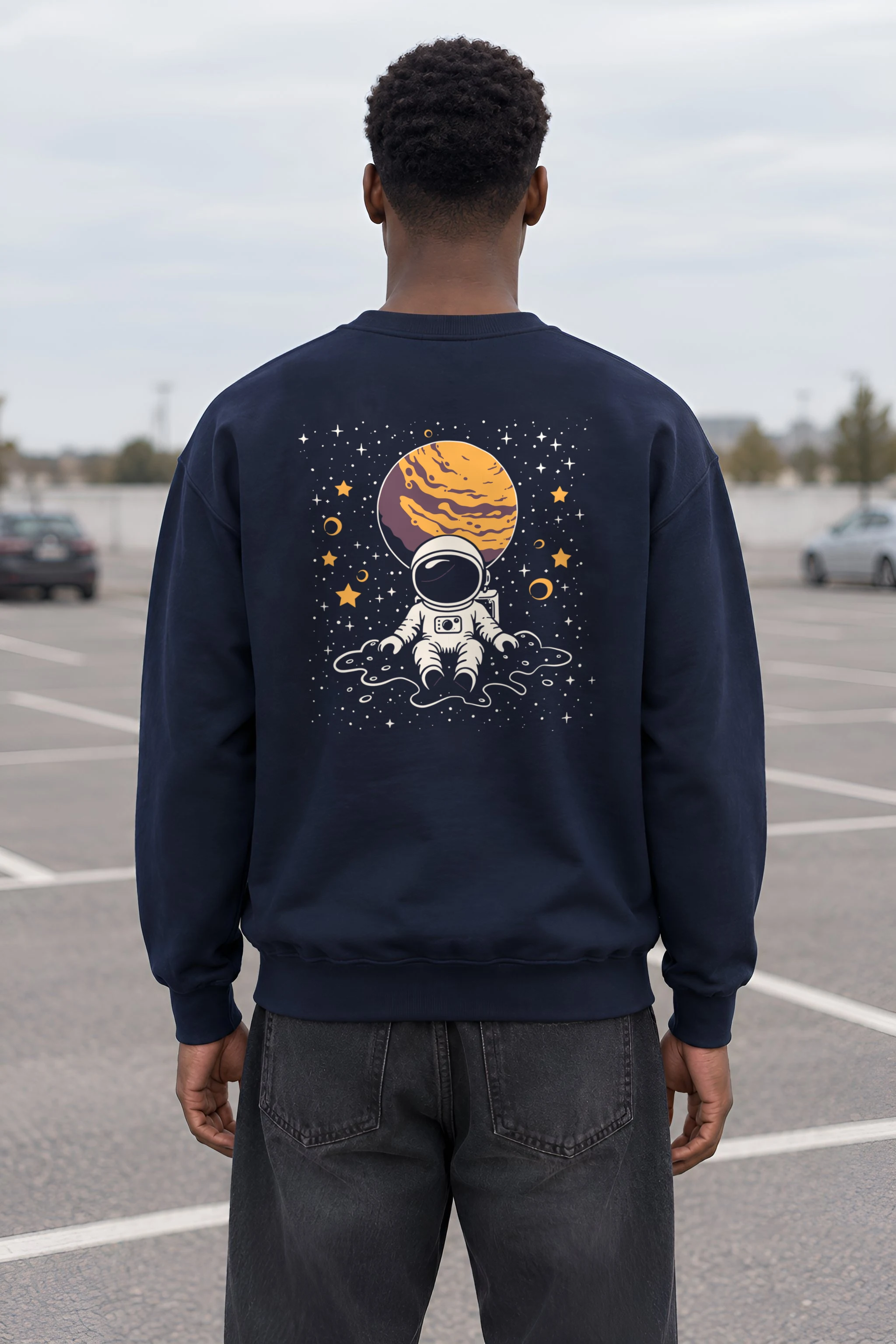 "Orbital Dreamer" 1 Crewneck Sweatshirt