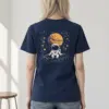 "Orbiting Astronaut" Heavyweight Unisex Crewneck T-shirt