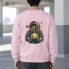 "Orbiting Home" Heavy Blend Unisex Crewneck Sweatshirt