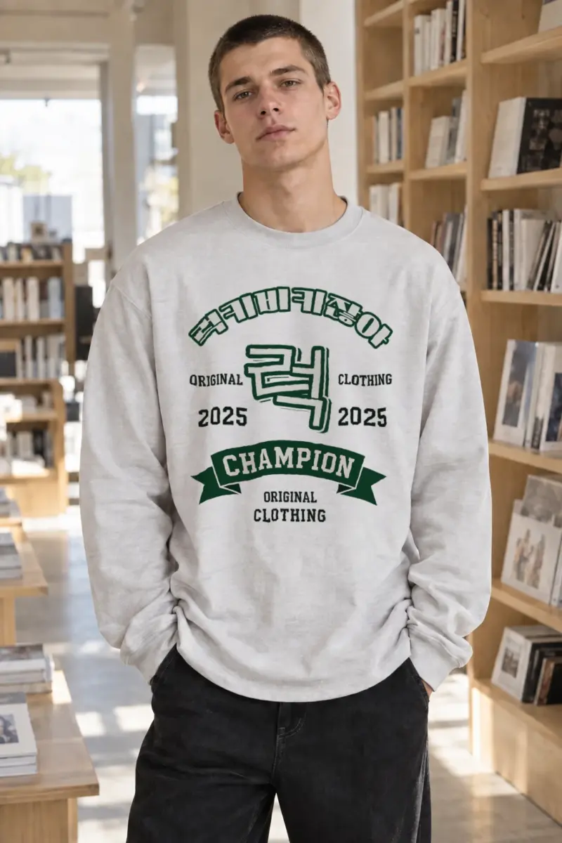 "Original Champion Emblem" Unisex Longsleeve T-shirt | Gildan 2400