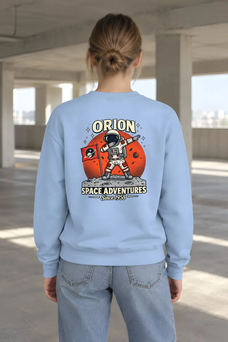 "Orion Space Adventures" Heavy Blend Unisex Crewneck Sweatshirt