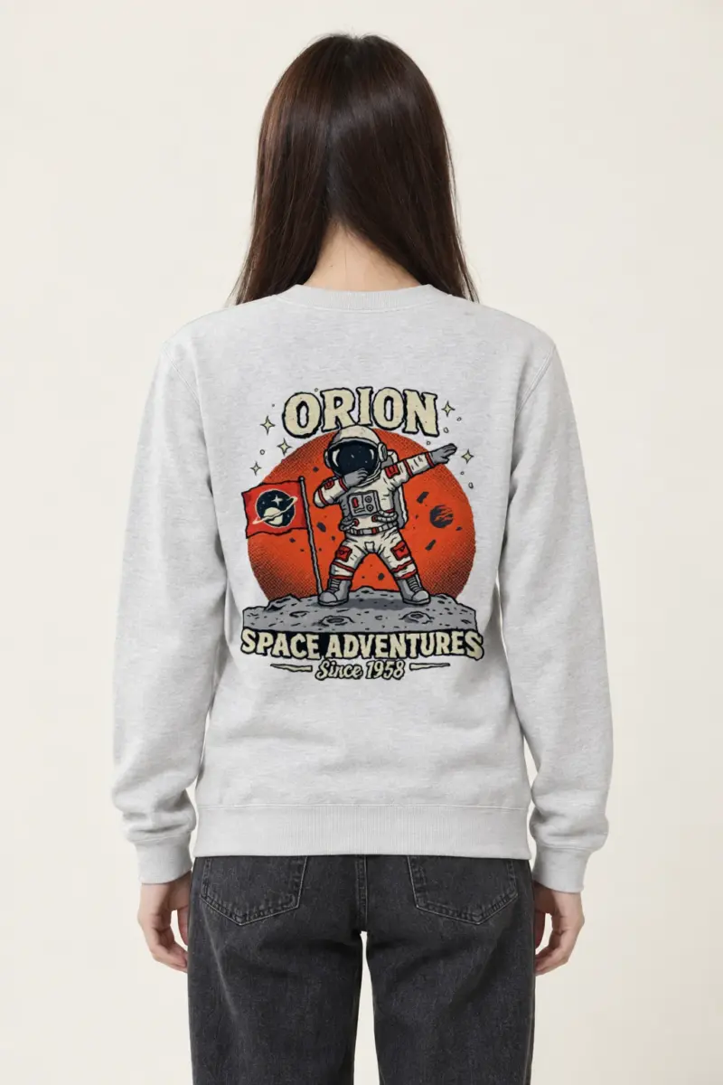 "Orion Space Adventures" Heavy Blend Unisex Crewneck Sweatshirt