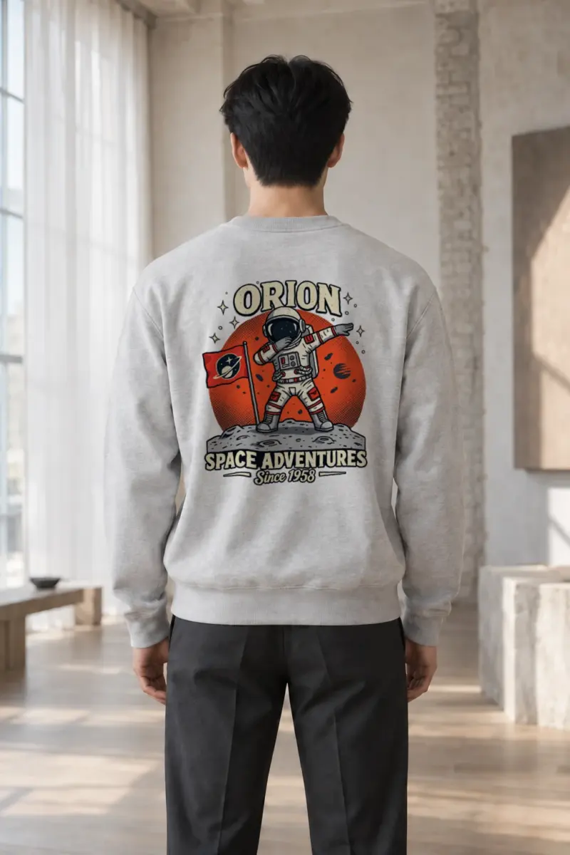 "Orion Space Adventures" Heavy Blend Unisex Crewneck Sweatshirt | Gildan 18000