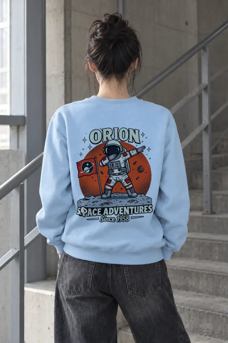 "Orion Space Adventures" Heavy Blend Unisex Crewneck Sweatshirt