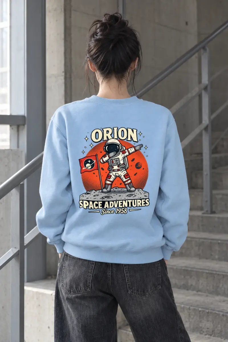 "Orion Space Adventures" Heavy Blend Unisex Crewneck Sweatshirt