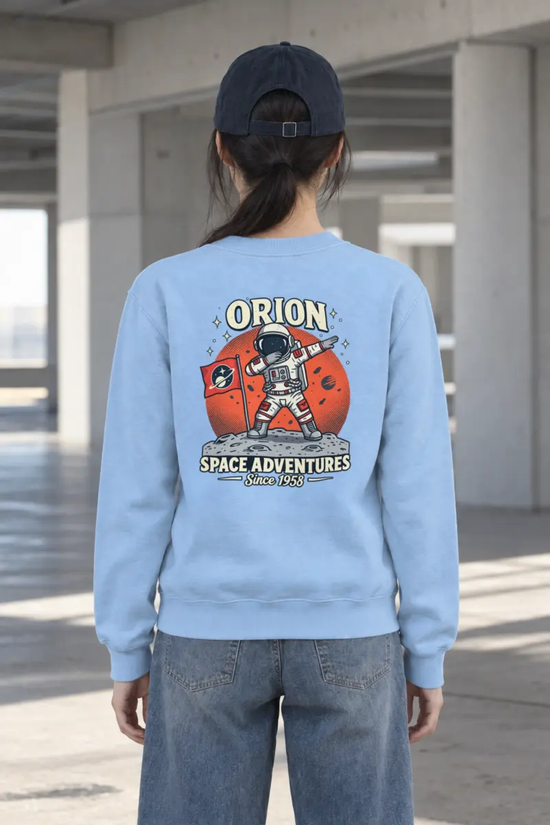 "Orion Space Adventures" Heavy Blend Unisex Crewneck Sweatshirt