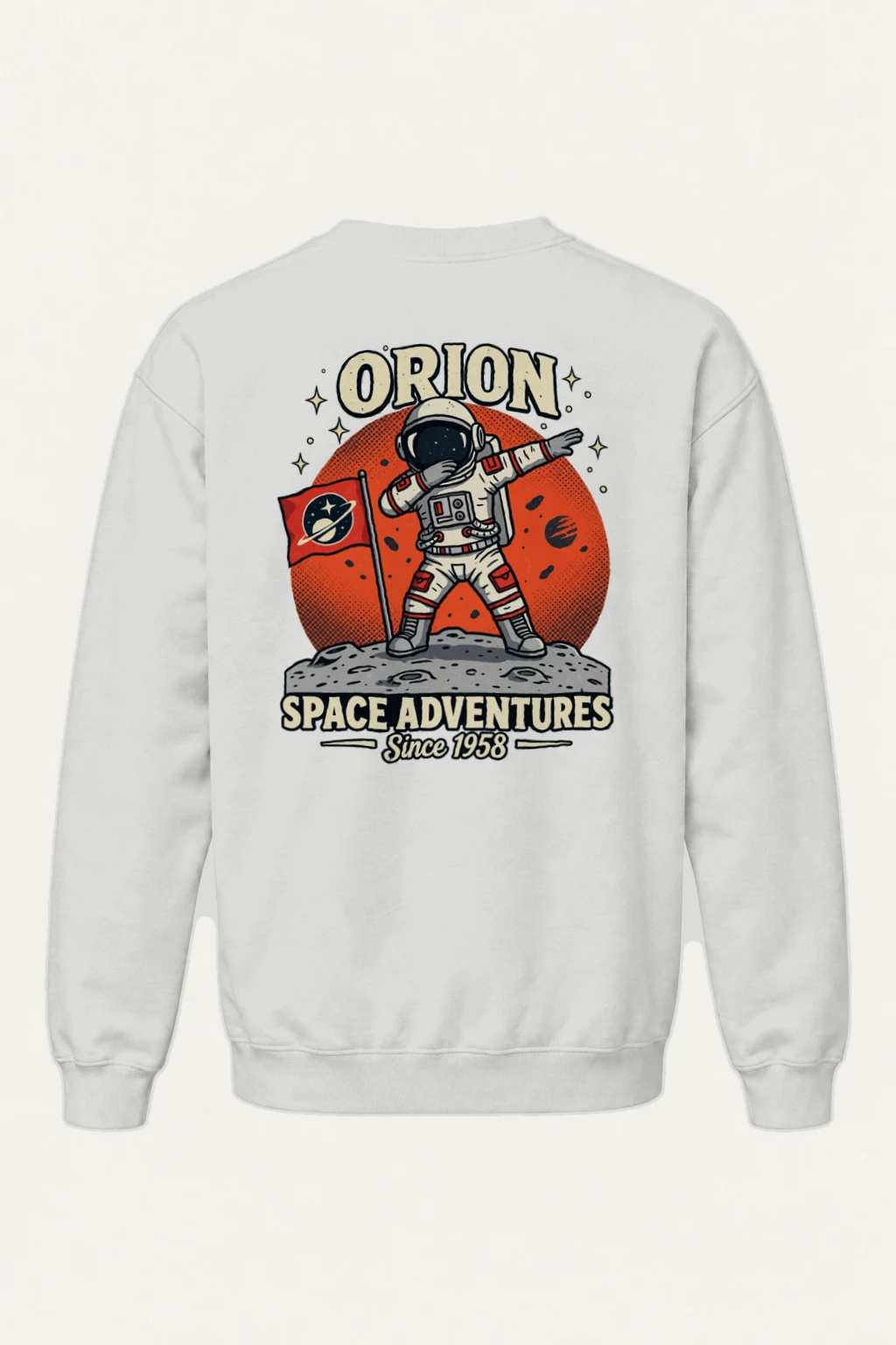 "Orion Space Adventures" Heavy Blend Unisex Crewneck Sweatshirt | Gildan 18000