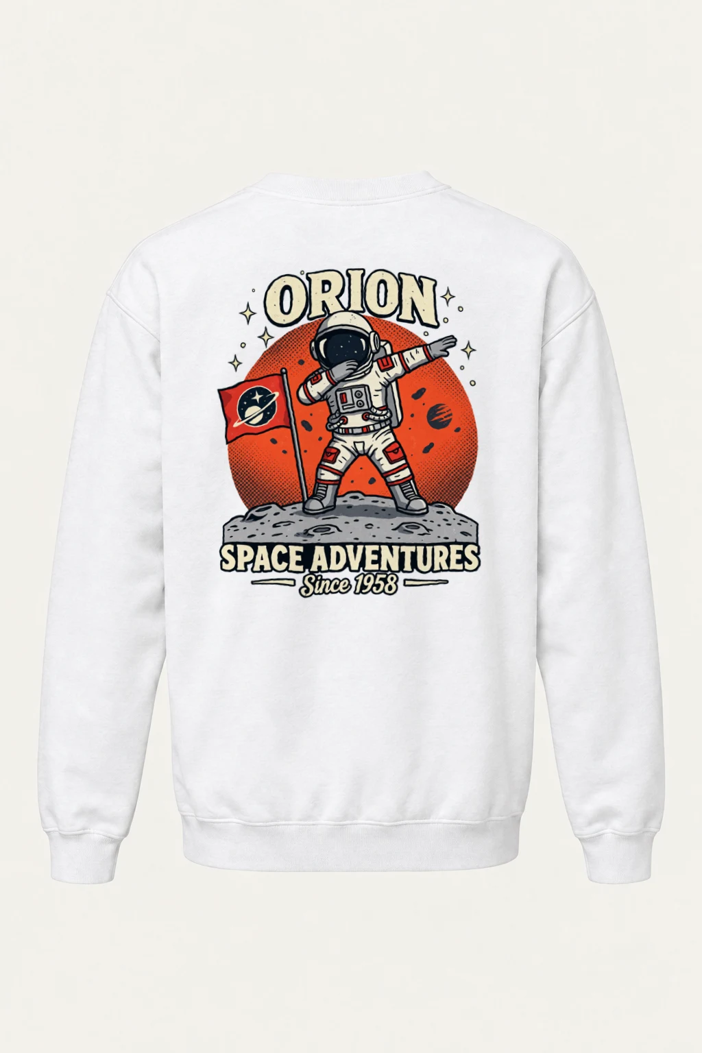 "Orion Space Adventures" Heavy Blend Unisex Crewneck Sweatshirt | Gildan 18000