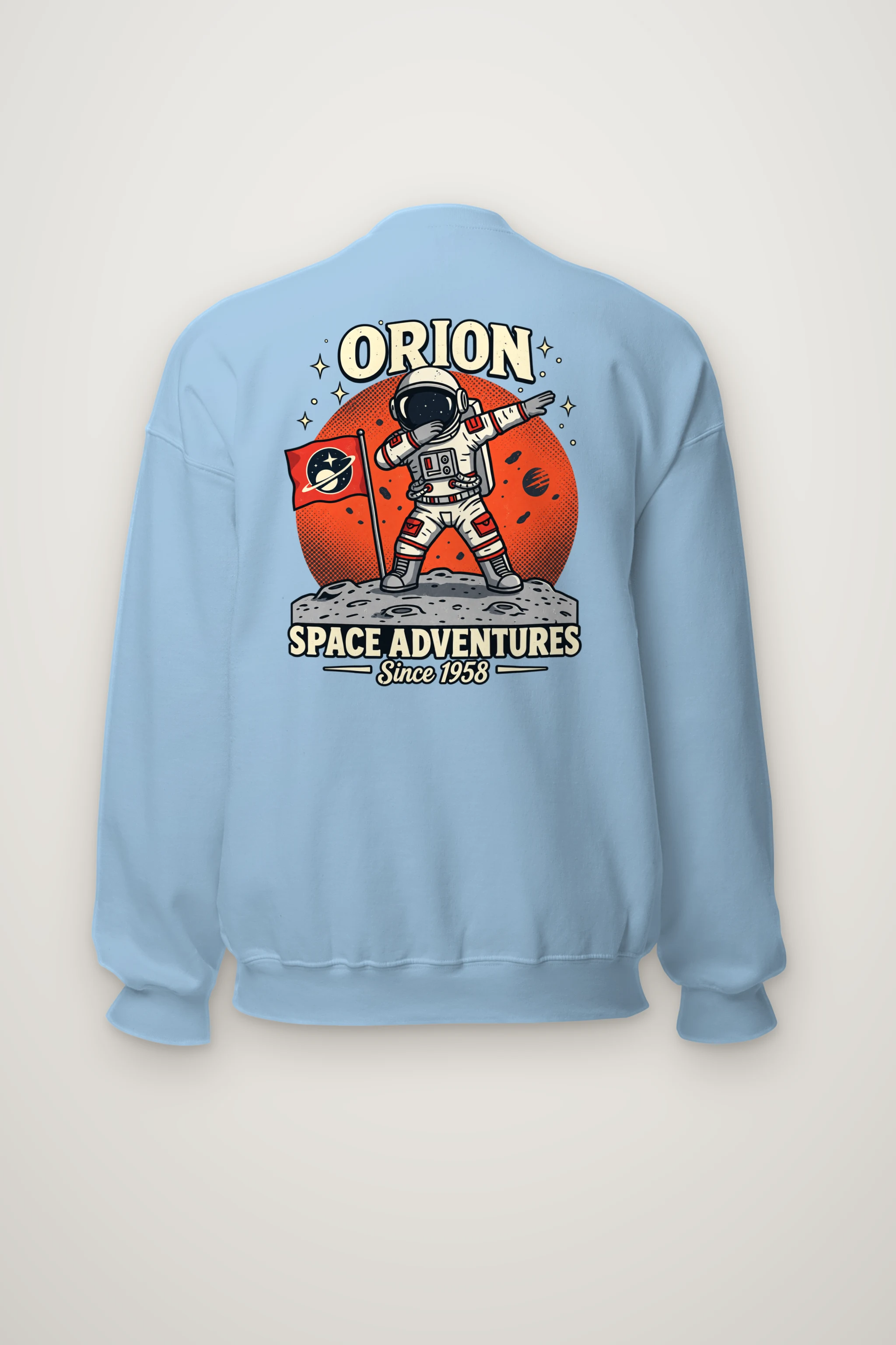 "Orion Space Adventures" Heavy Blend Unisex Crewneck Sweatshirt