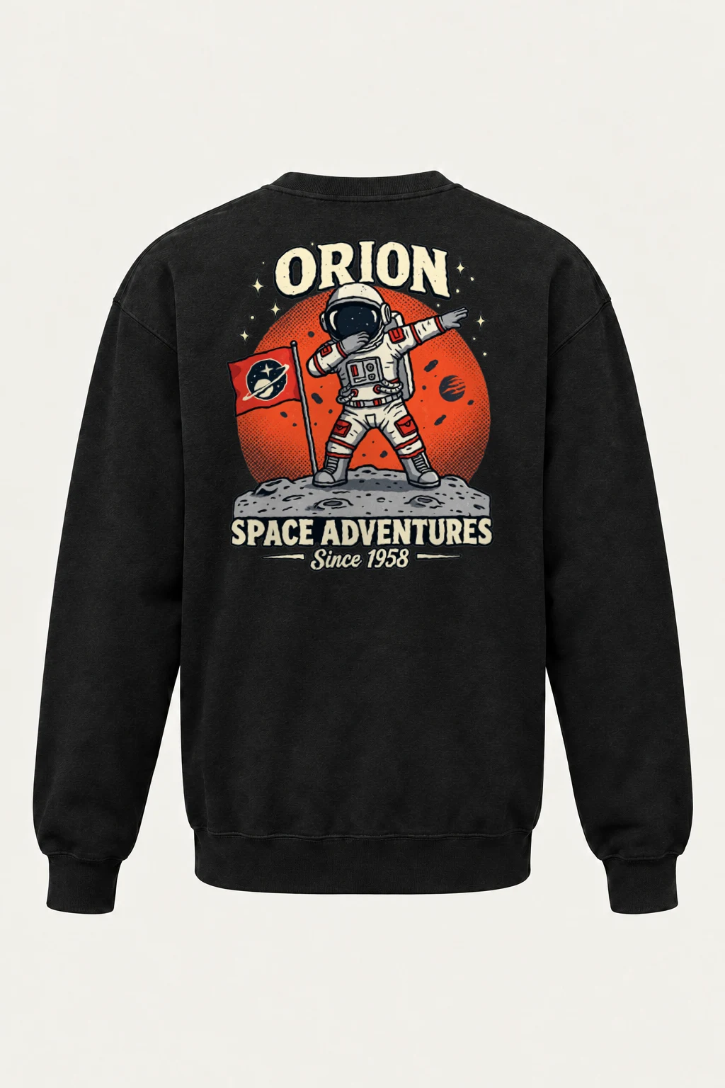 "Orion Space Adventures" Heavy Blend Unisex Crewneck Sweatshirt | Gildan 18000