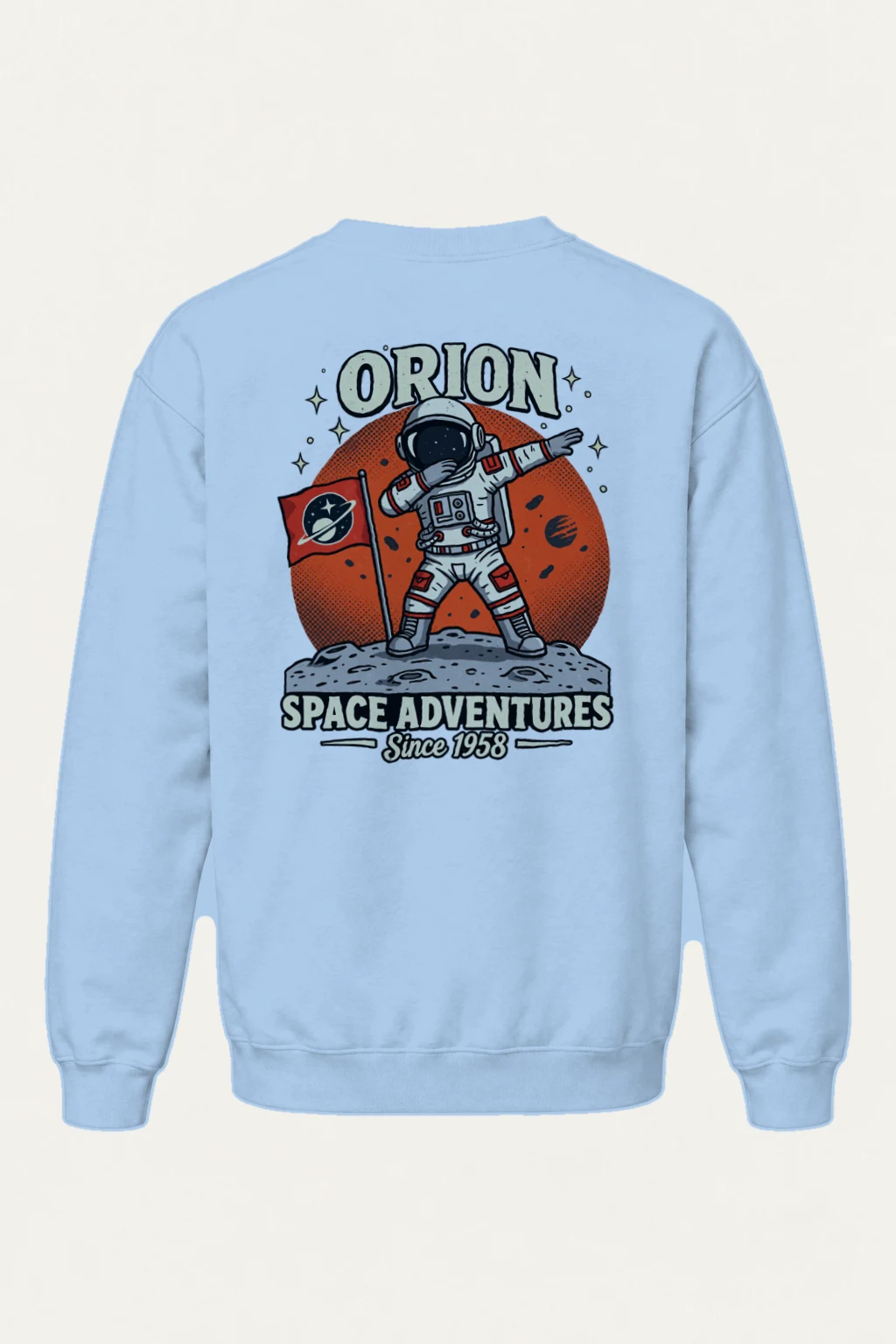 "Orion Space Adventures" Heavy Blend Unisex Crewneck Sweatshirt | Gildan 18000