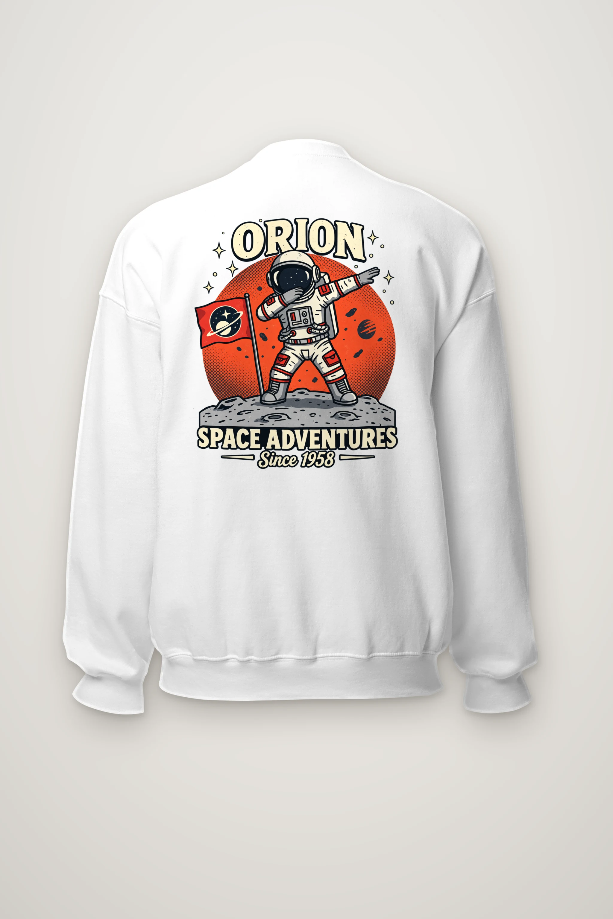 "Orion Space Adventures" Heavy Blend Unisex Crewneck Sweatshirt
