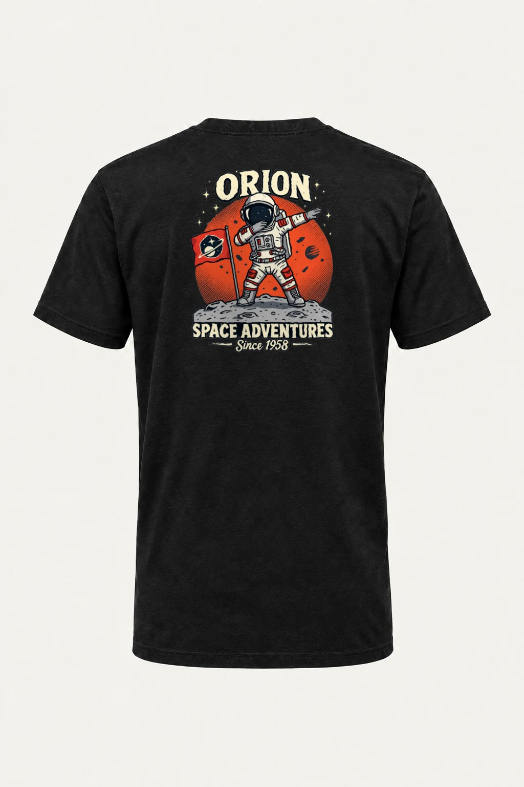 "Orion Space Adventures" Heavyweight Unisex Crewneck T-shirt | Gildan 5000