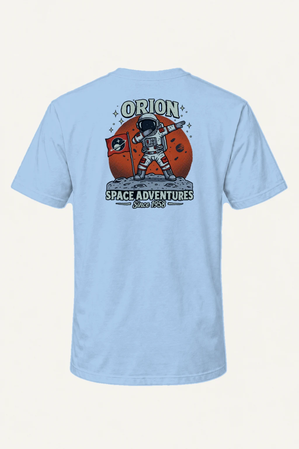 "Orion Space Adventures" Heavyweight Unisex Crewneck T-shirt | Gildan 5000