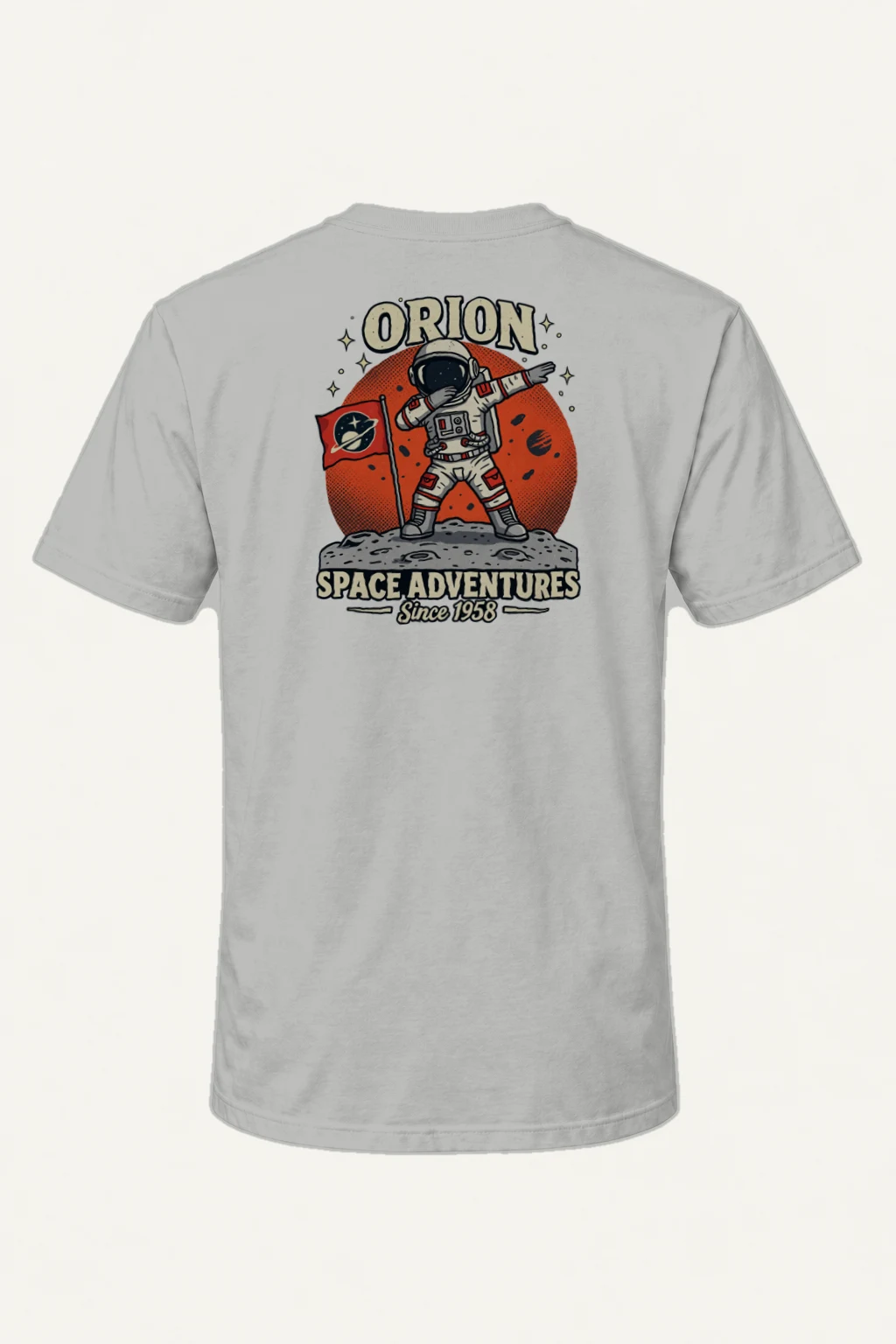 "Orion Space Adventures" Heavyweight Unisex Crewneck T-shirt | Gildan 5000
