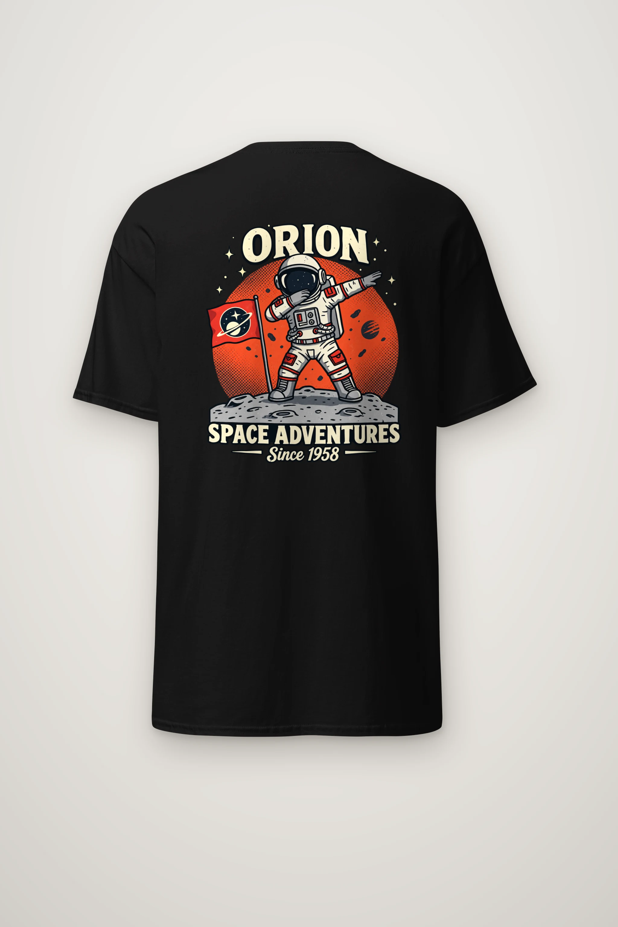 "Orion Space Adventures" Heavyweight Unisex Crewneck T-shirt
