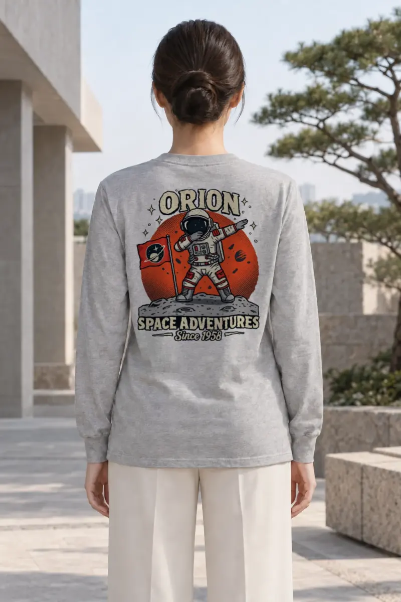 "Orion Space Adventures" Unisex Longsleeve T-shirt | Gildan 2400