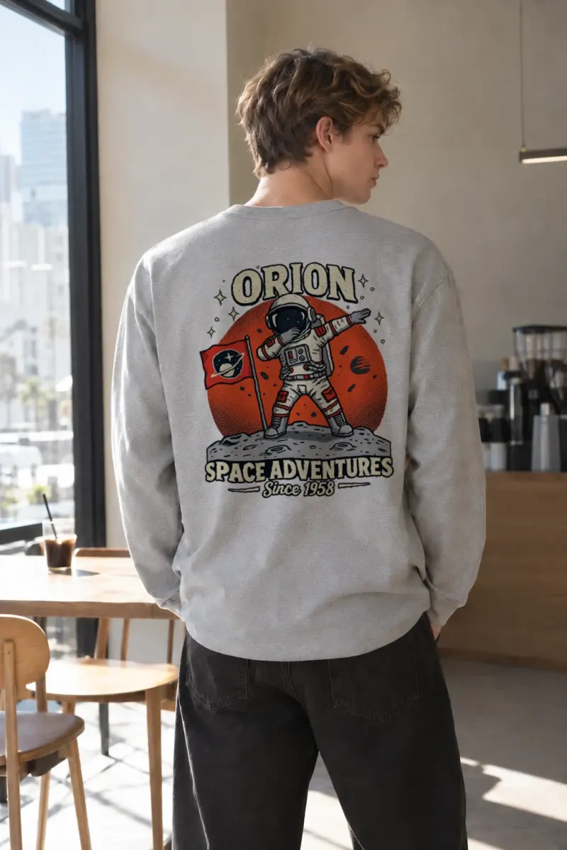 "Orion Space Adventures" Unisex Longsleeve T-shirt | Gildan 2400