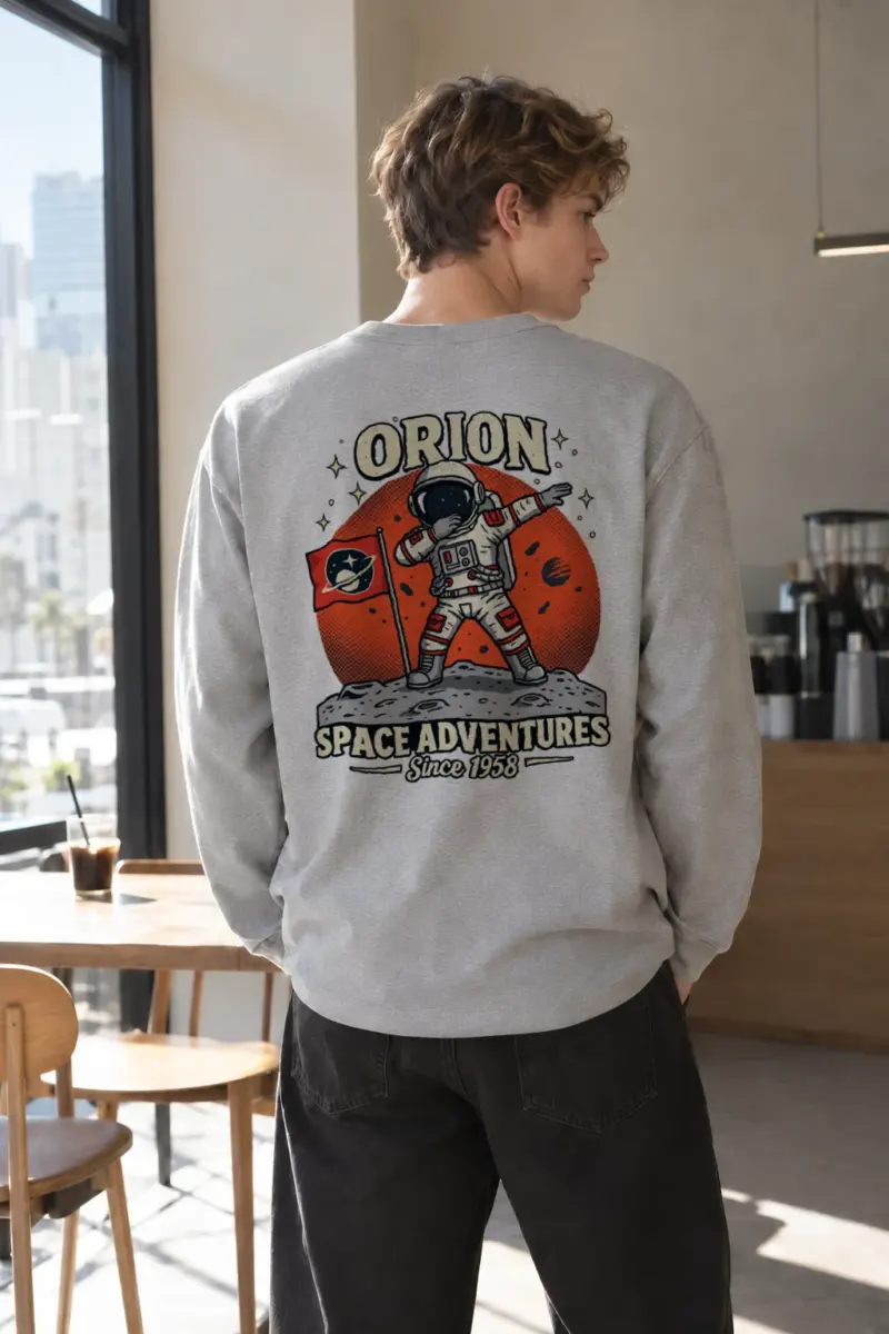 "Orion Space Adventures" Unisex Longsleeve T-shirt | Gildan 2400