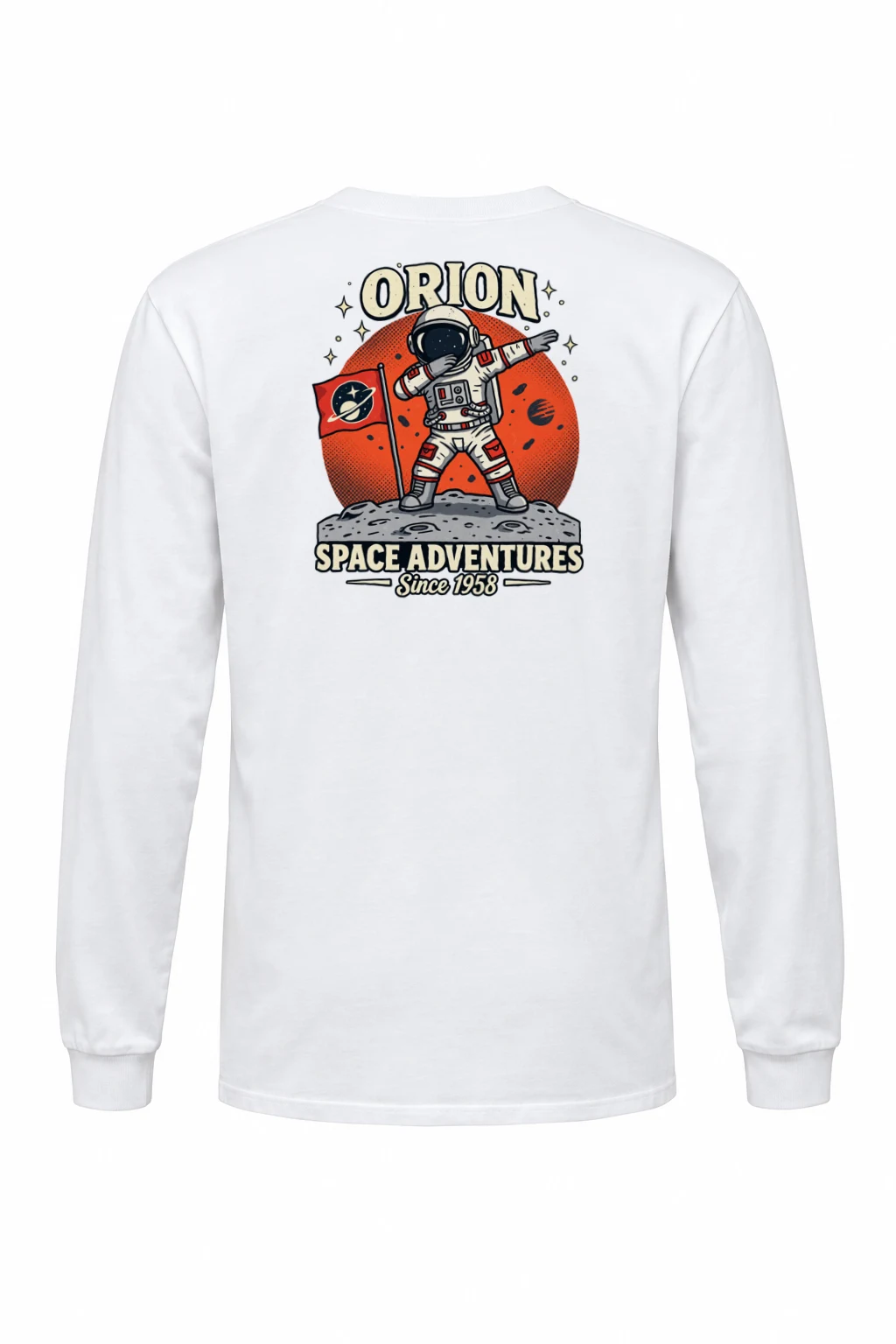 "Orion Space Adventures" Unisex Longsleeve T-shirt | Gildan 2400