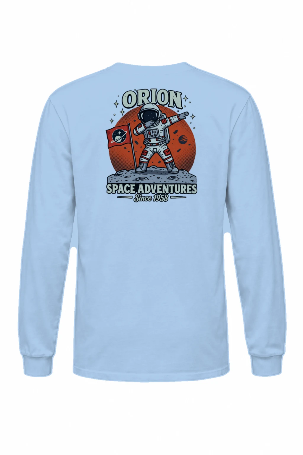 "Orion Space Adventures" Unisex Longsleeve T-shirt | Gildan 2400