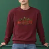 "Ornamental Hangul Flourish" Heavy Blend Unisex Crewneck Sweatshirt