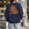 "Ornamental Roaring Lion" Heavy Blend Unisex Crewneck Sweatshirt | Gildan 18000