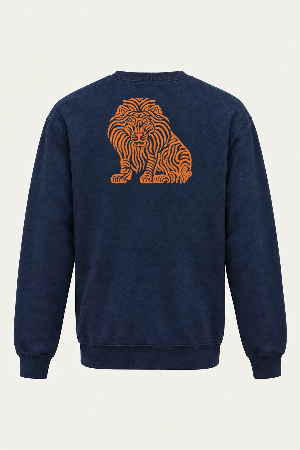 "Ornamental Roaring Lion" Heavy Blend Unisex Crewneck Sweatshirt | Gildan 18000
