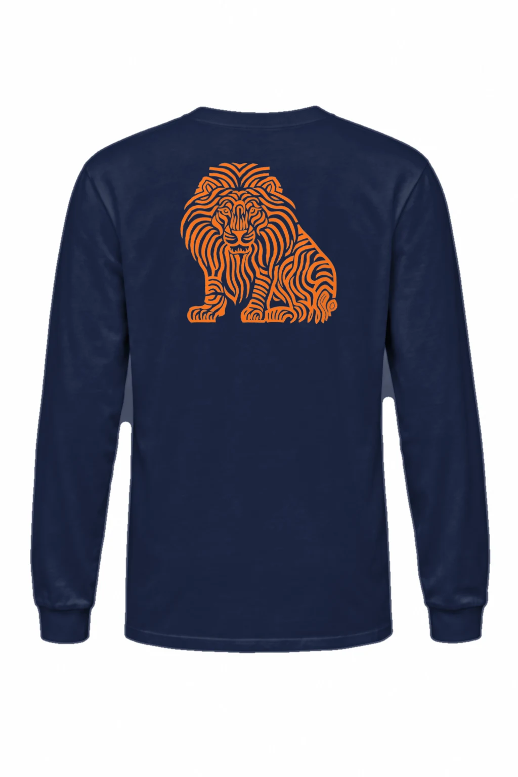 "Ornamental Roaring Lion" Unisex Longsleeve T-shirt | Gildan 2400