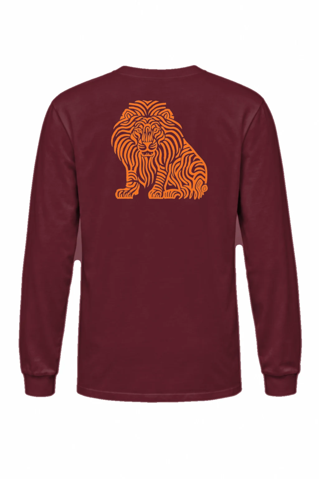 "Ornamental Roaring Lion" Unisex Longsleeve T-shirt | Gildan 2400