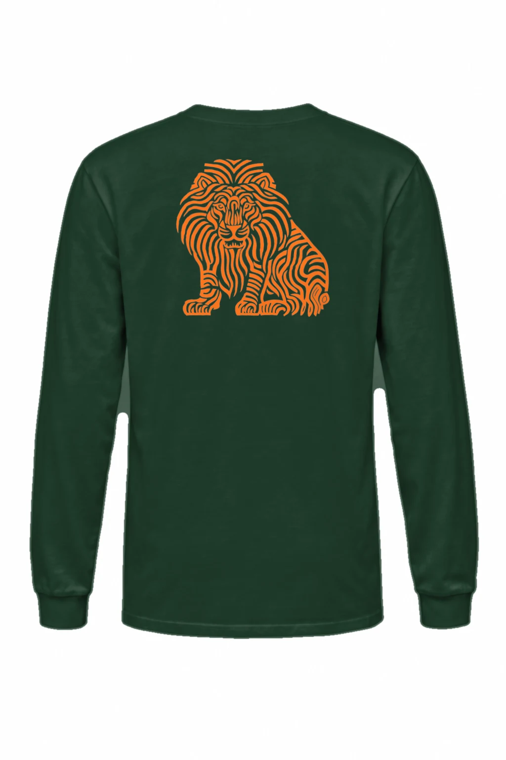"Ornamental Roaring Lion" Unisex Longsleeve T-shirt | Gildan 2400