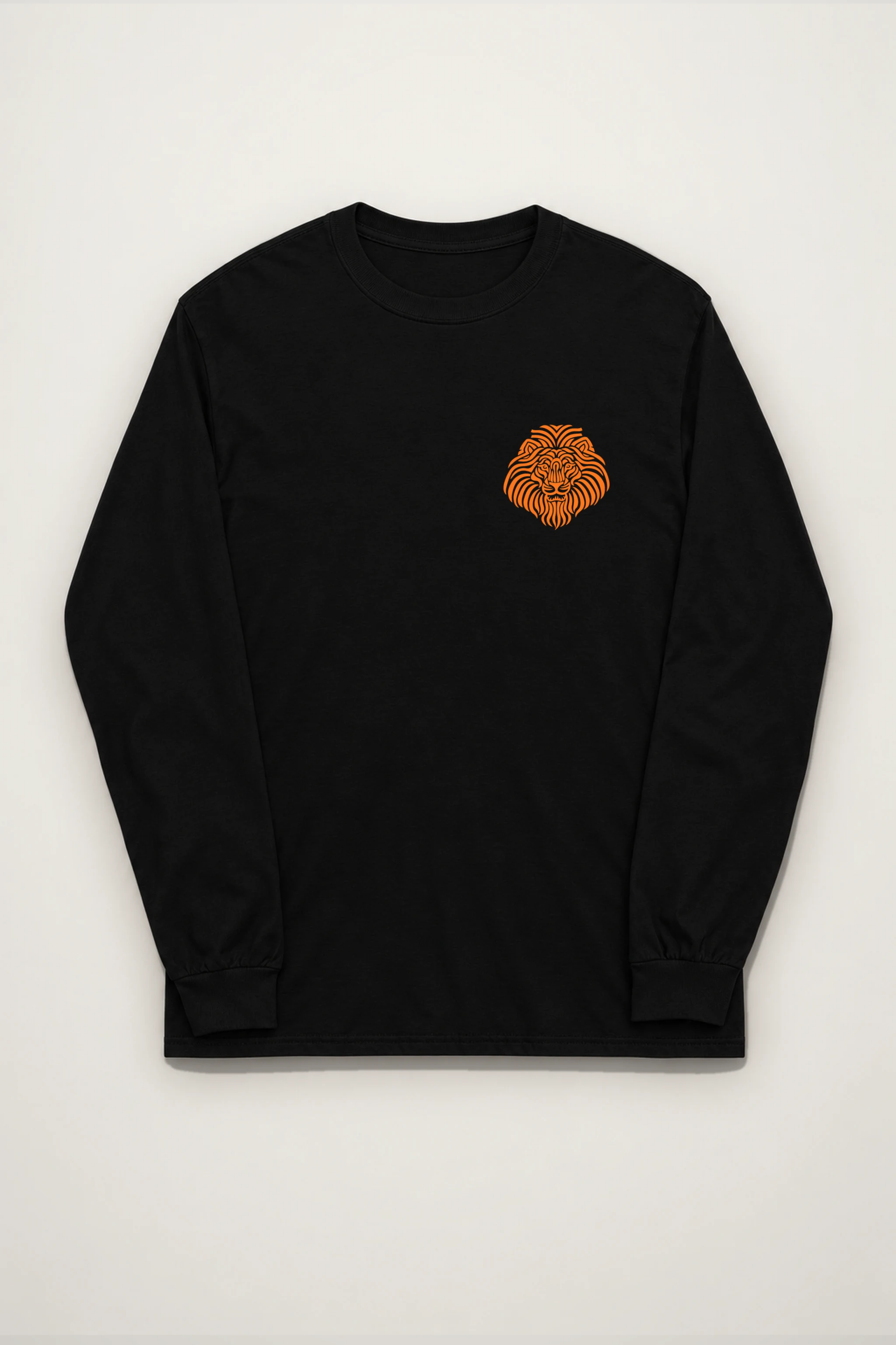 "Ornamental Roaring Lion" Unisex Longsleeve T-shirt