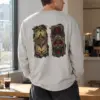 "Ornate Ace Panels" Unisex Longsleeve T-shirt | Gildan 2400