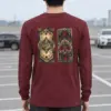 "Ornate Ace Panels" Unisex Longsleeve T-shirt