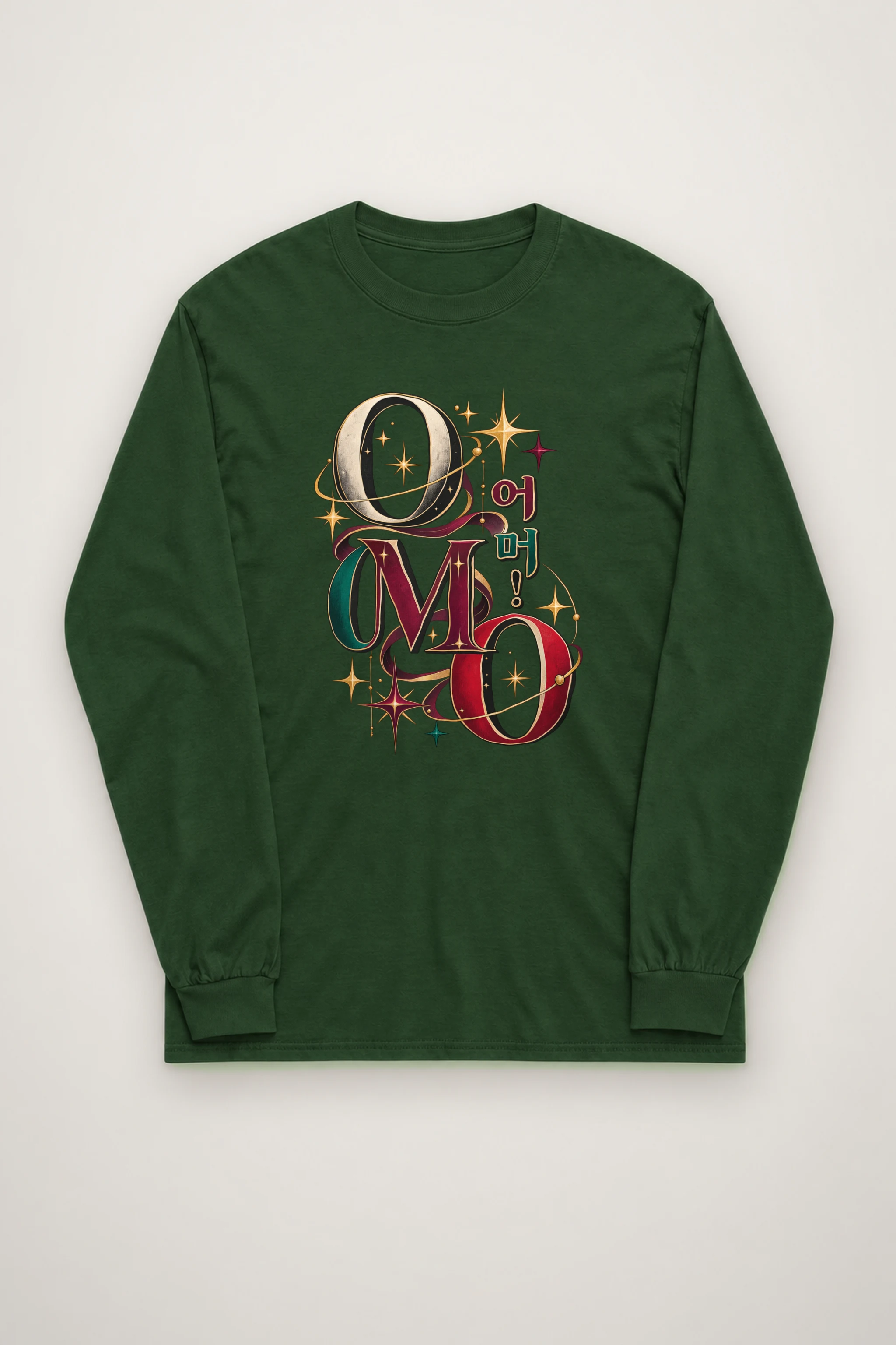 "Ornate OMO Orbits" Unisex Longsleeve T-shirt