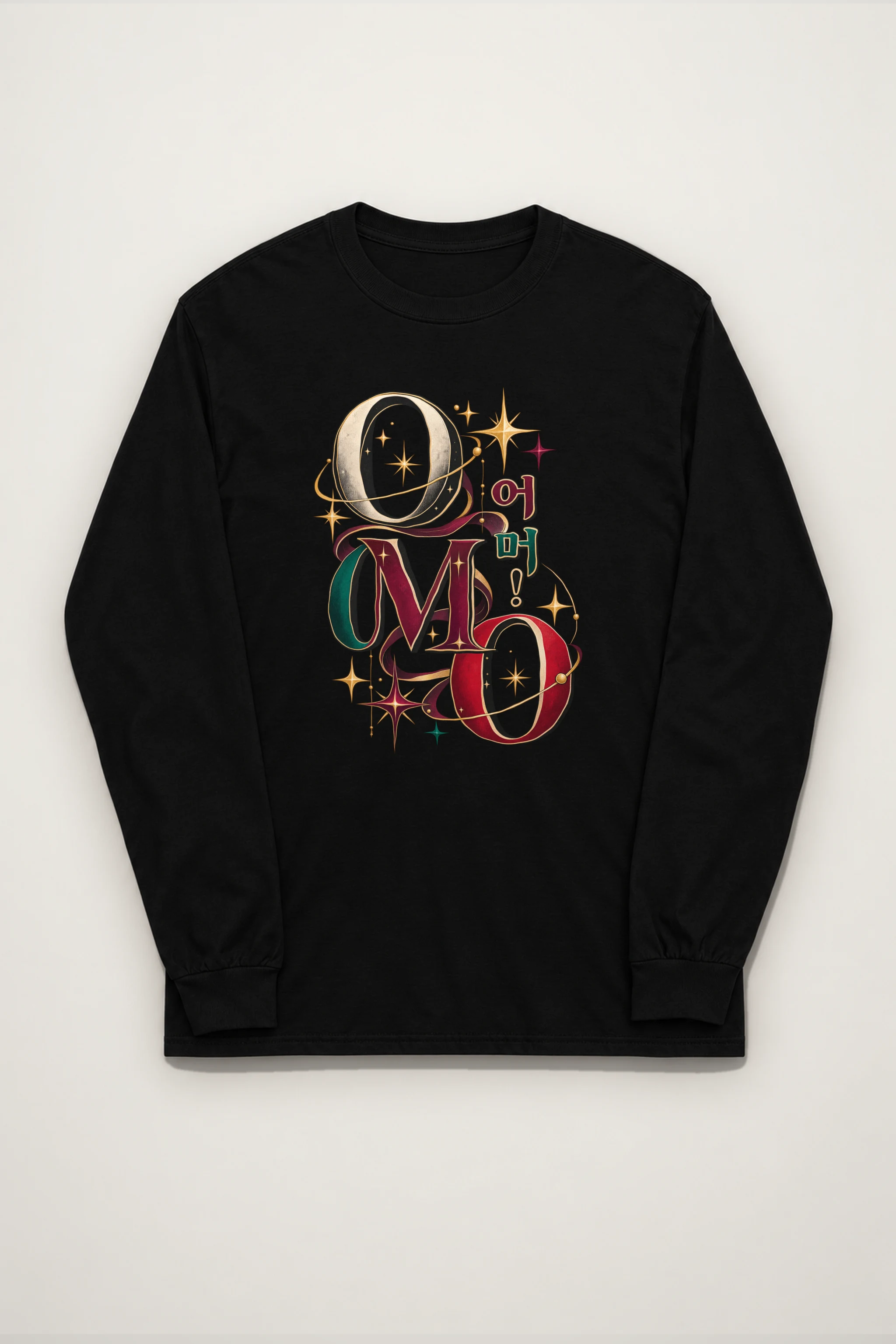 "Ornate OMO Orbits" Unisex Longsleeve T-shirt