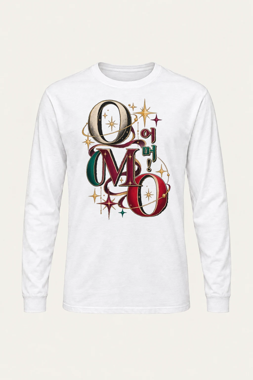 "Ornate OMO Orbits" Unisex Longsleeve T-shirt | Gildan 2400