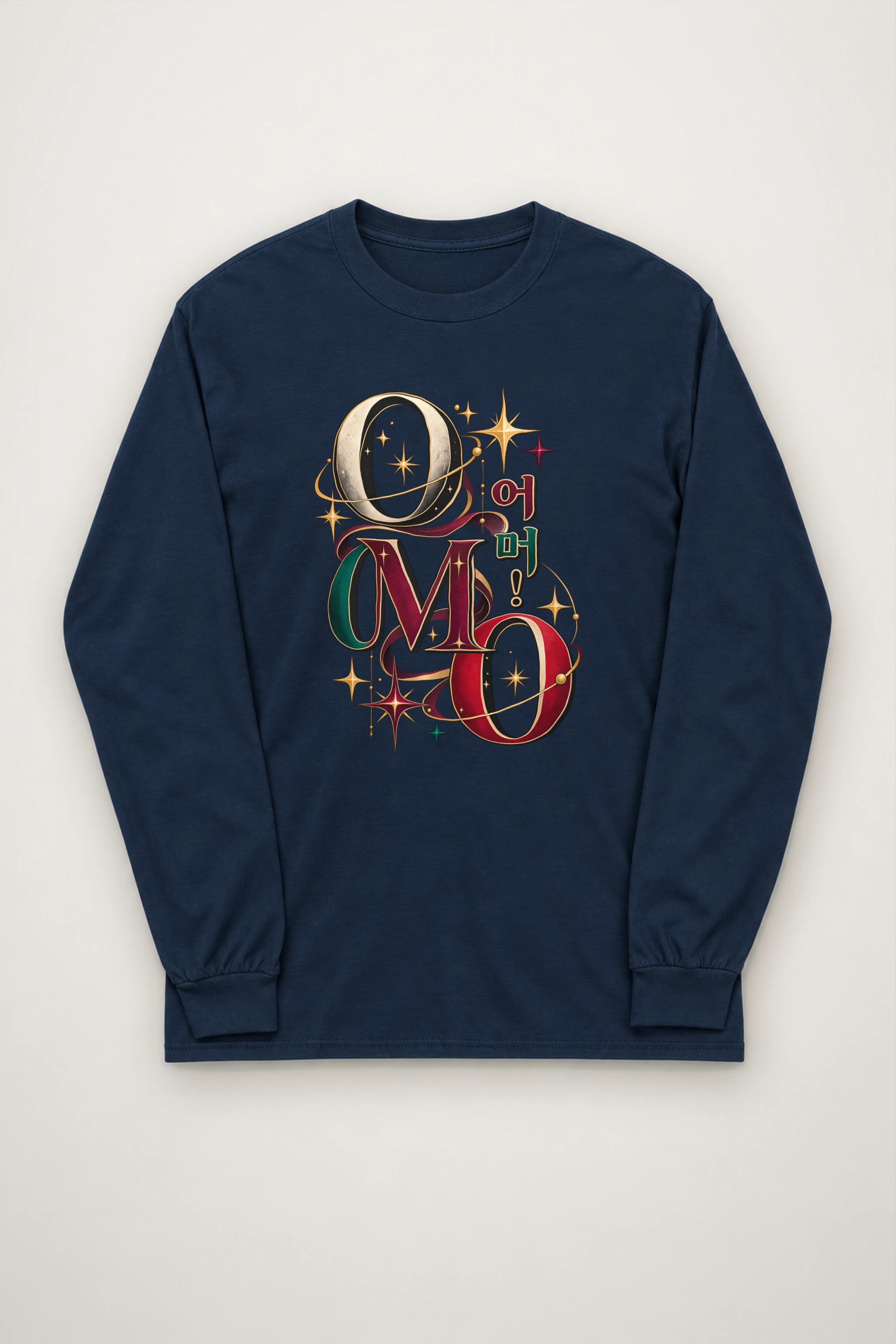 "Ornate OMO Orbits" Unisex Longsleeve T-shirt