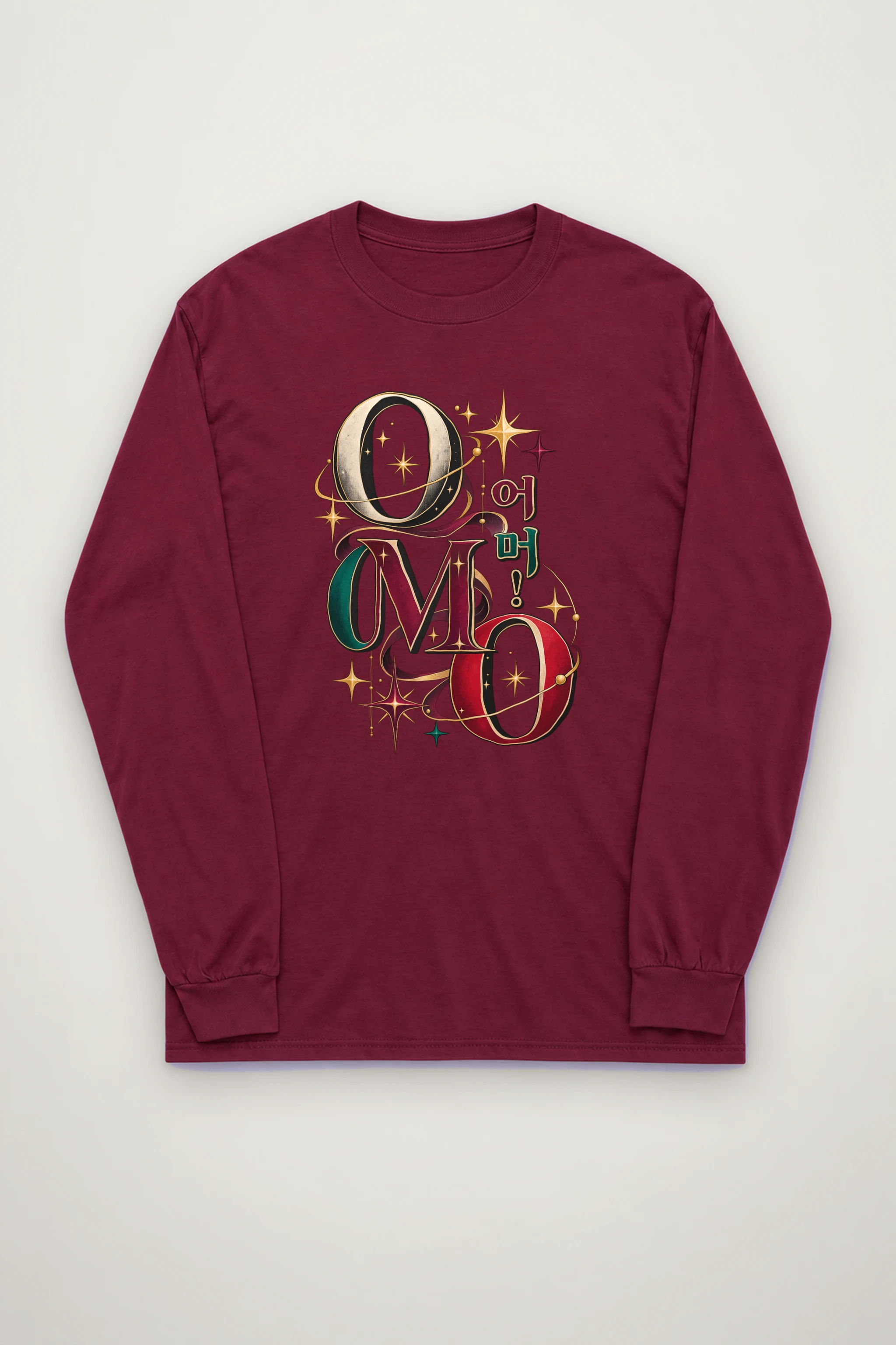 "Ornate OMO Orbits" Unisex Longsleeve T-shirt