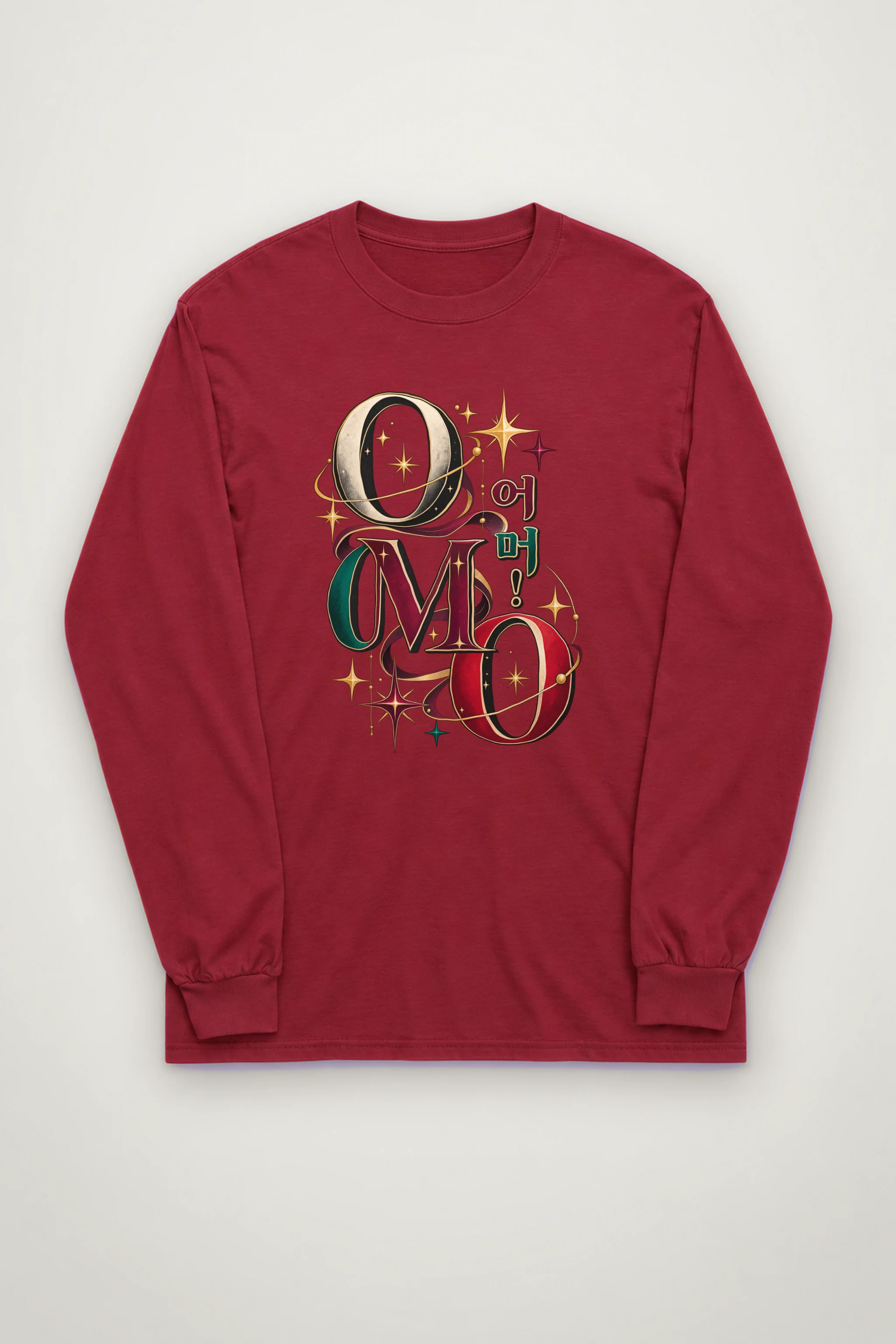 "Ornate OMO Orbits" Unisex Longsleeve T-shirt