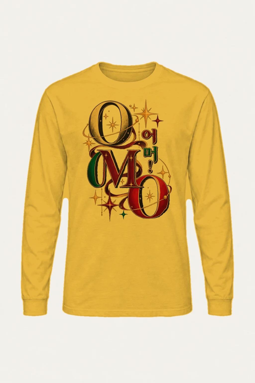 "Ornate OMO Orbits" Unisex Longsleeve T-shirt | Gildan 2400