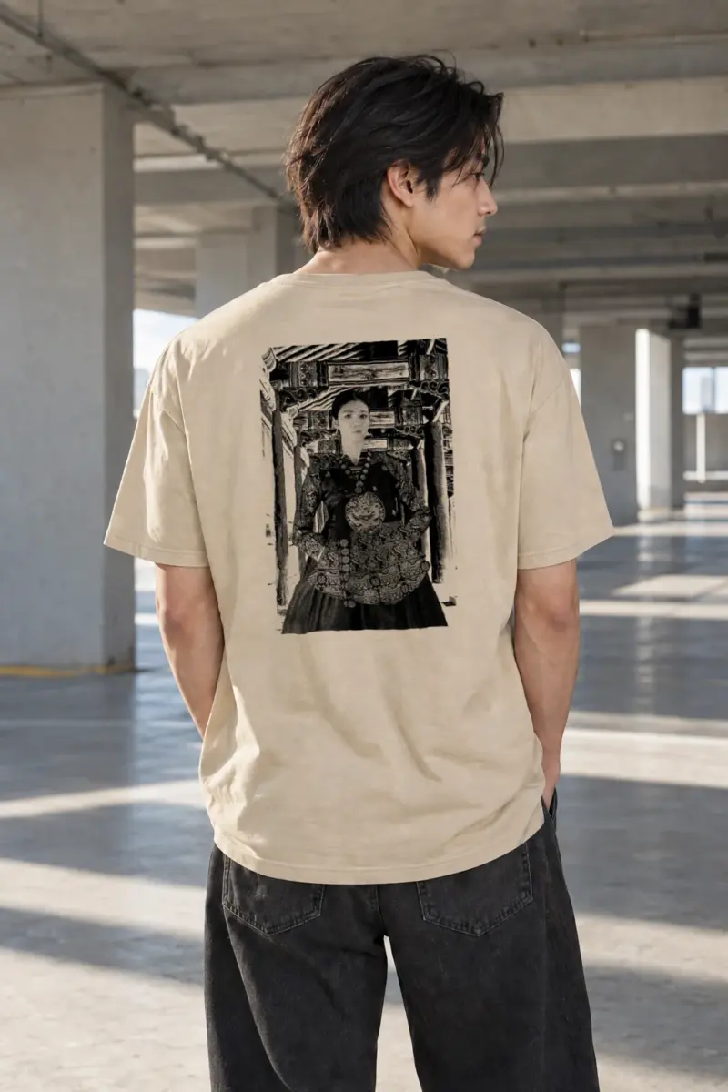 "Ornate Reverie" Heavyweight Unisex Crewneck T-shirt | Gildan 5000